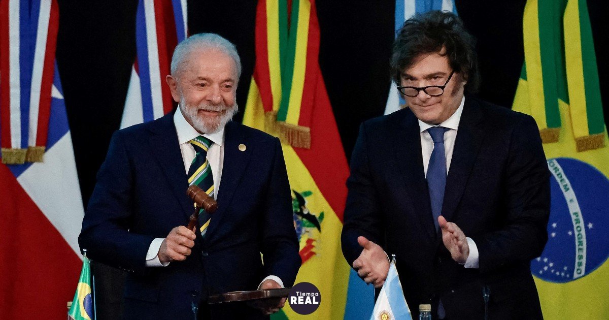 Milei califica de disparate la política fiscal de Lula en Nueva York