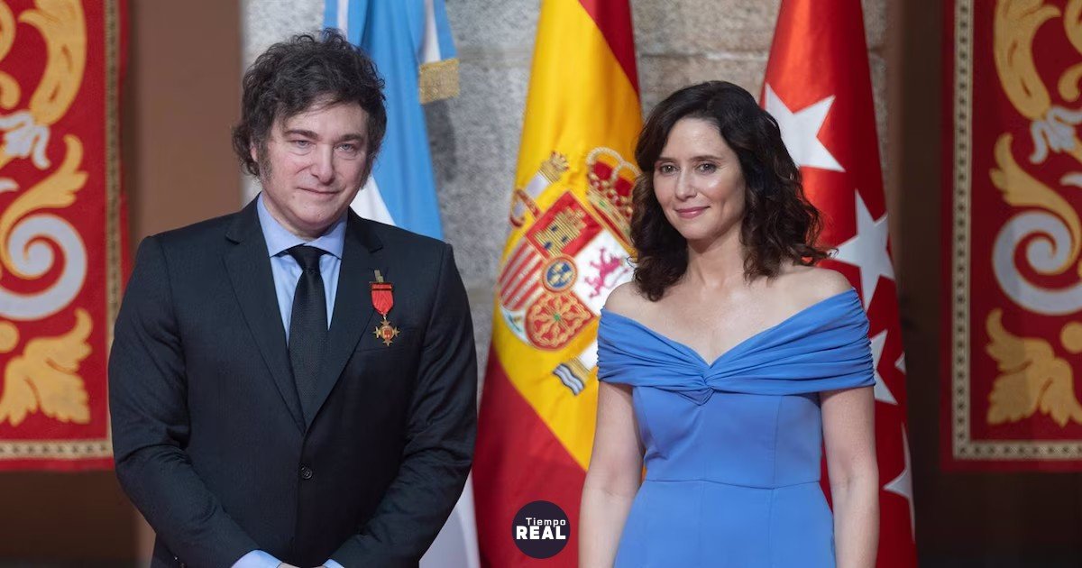 Milei busca apoyo de Ayuso antes de elecciones españolas
