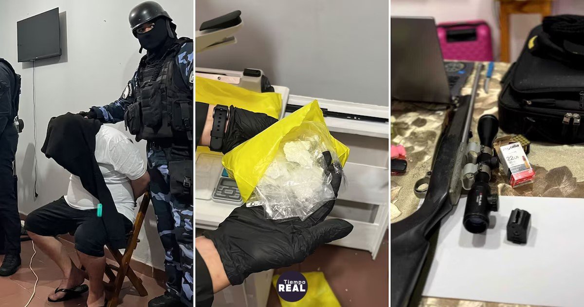 Detuvieron a “El Gordo”, cabecilla de una banda de cocaína en Oberá