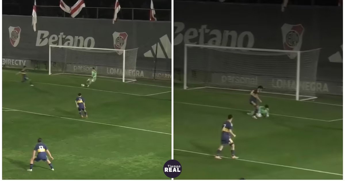 River y Boca empatan 2-2 en el Superclásico de Reserva