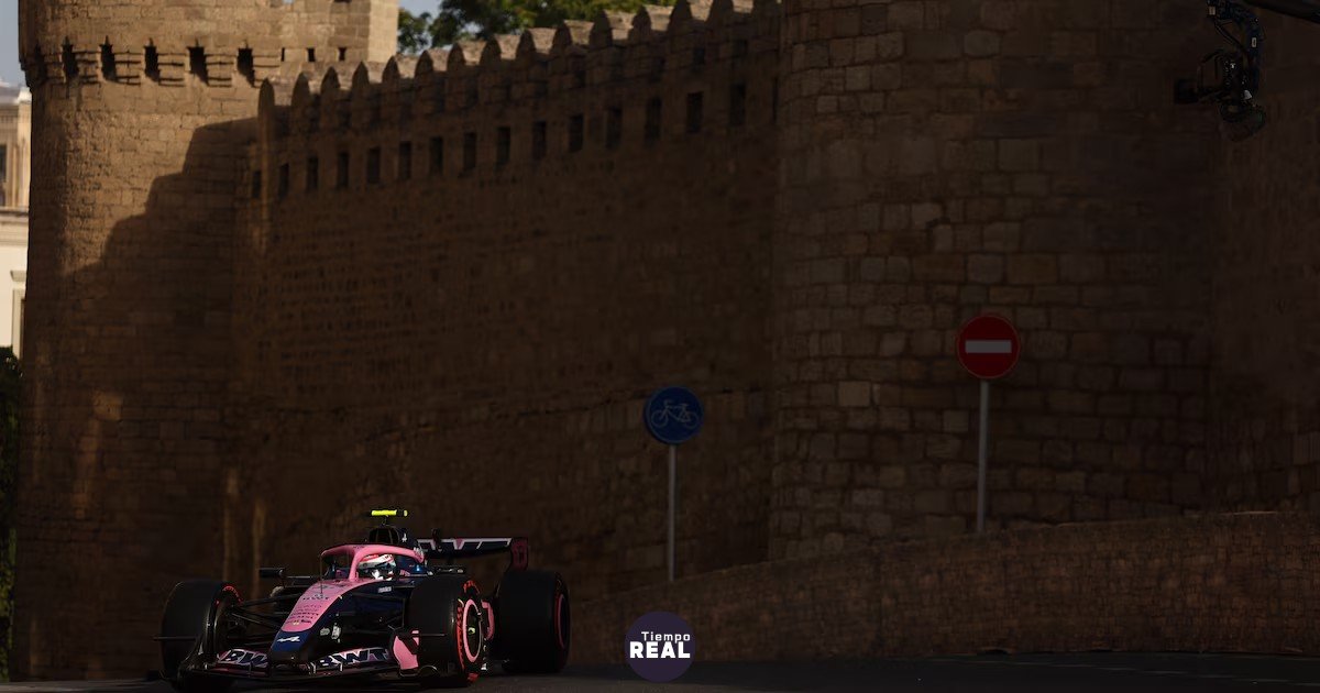 Colapinto saca a Gasly y a Alpine del GP de Bakú