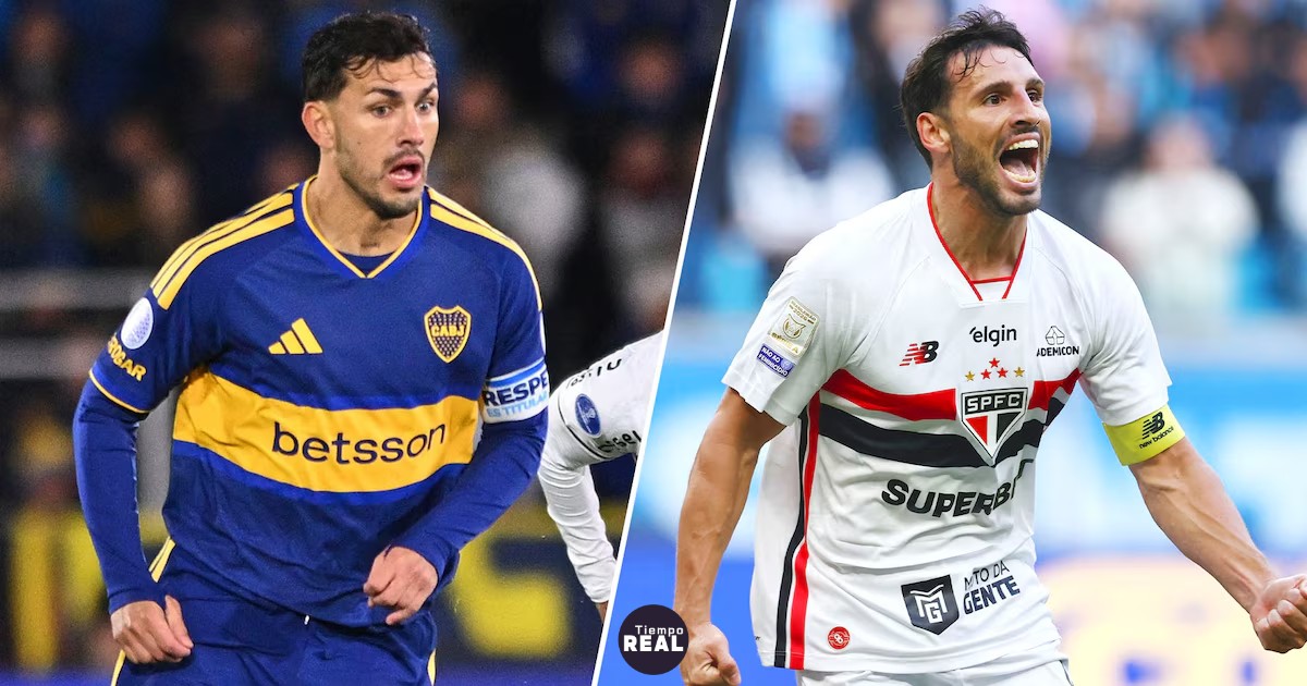 Boca abre la serie contra São Paulo en cuartos de Sudamericana