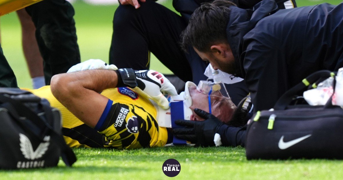 Emiliano Martínez rompe mandíbula tras choque con Branthwaite en Chelsea