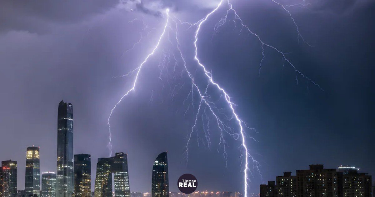 Alerta amarilla por tormentas cubre siete provincias del norte