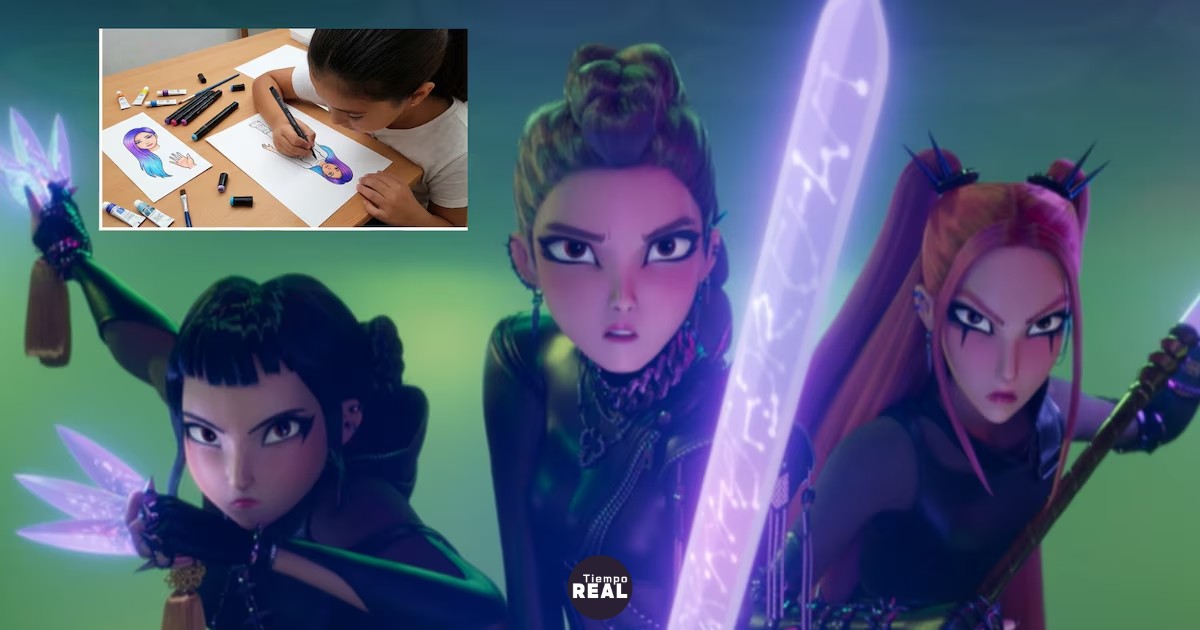 Aprendé a crear tus propias guerreras K‑Pop con recortables