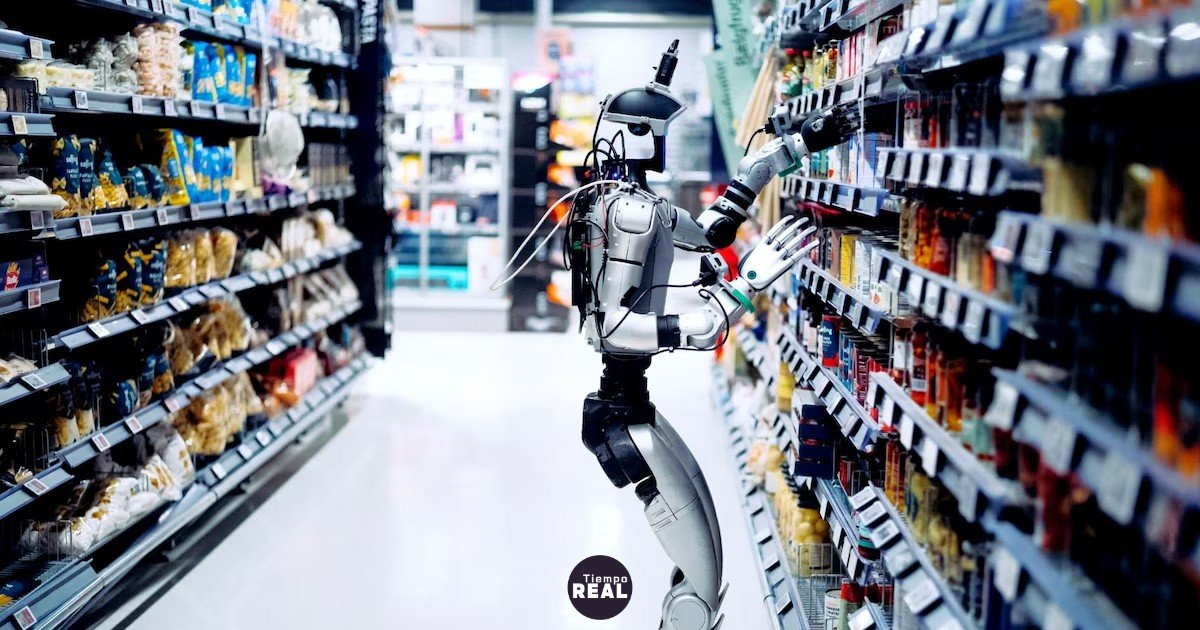 Robots humanoides repondrán nocturnamente en supermercados daneses, personal que dedica el 50 % de su jornada.