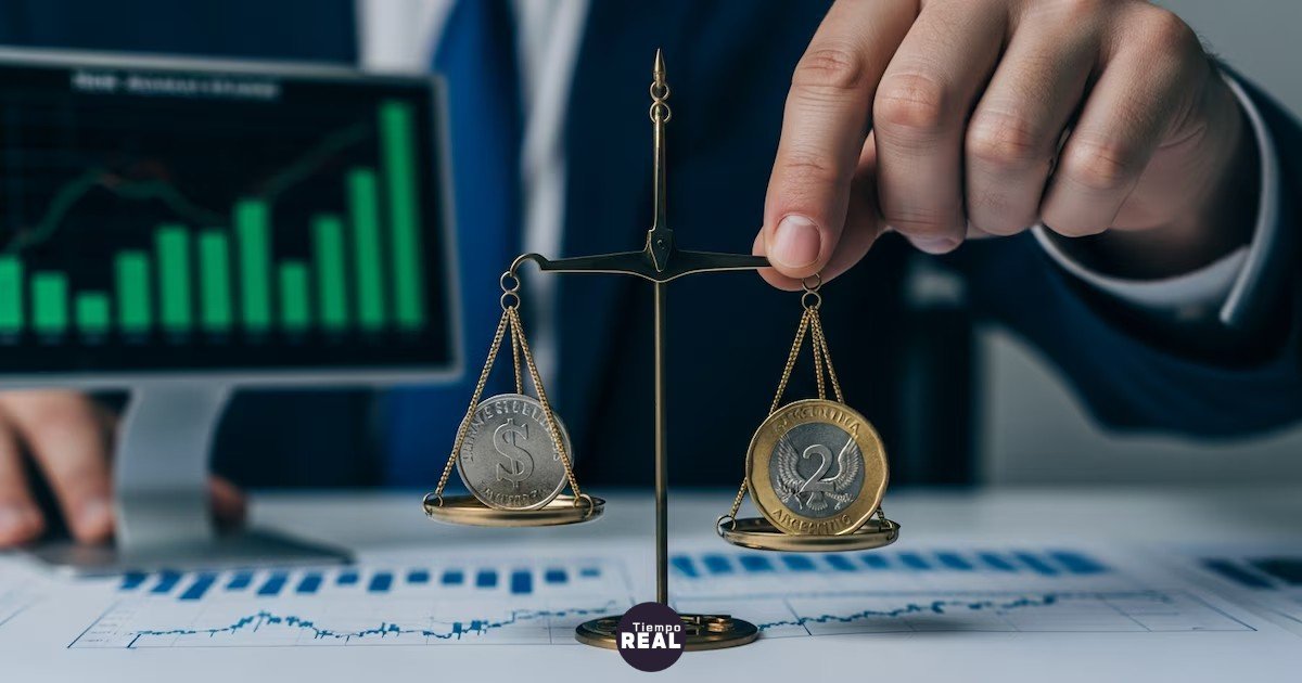 Debate interno sobre el tipo de cambio: dólar bajo podría agotar USD 15 000 millones de reservas.