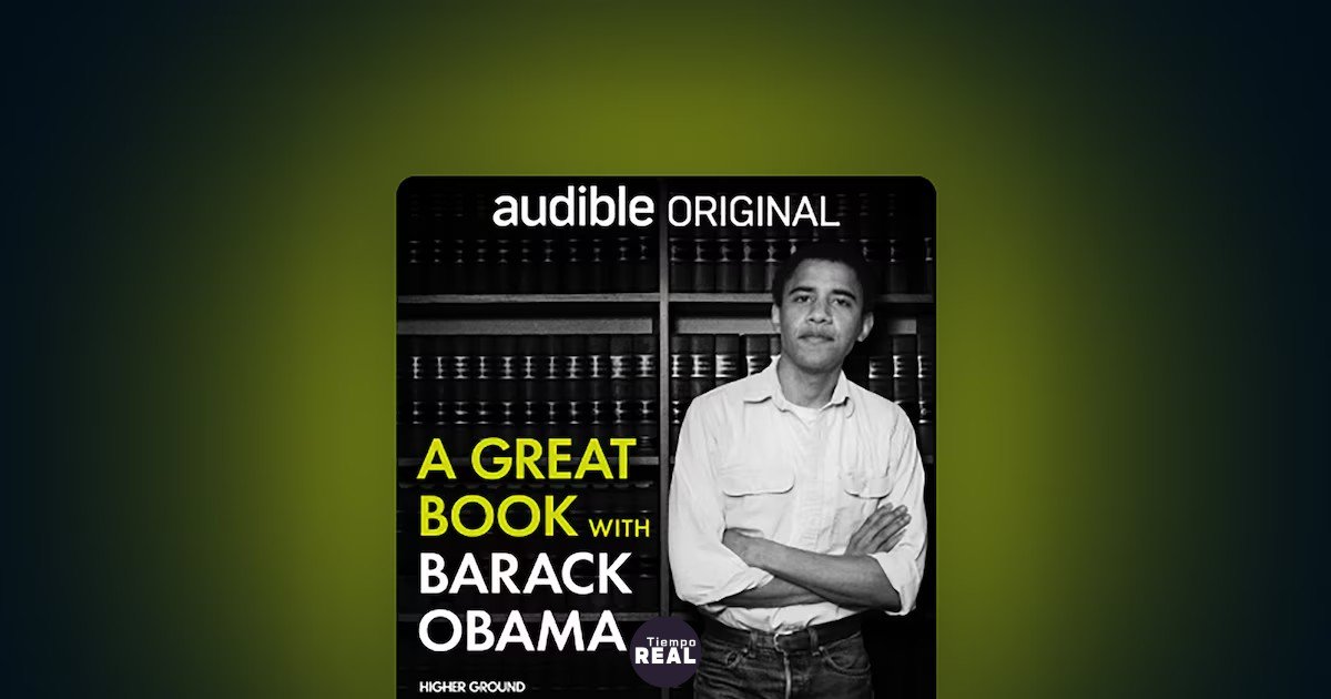Barack Obama lanza podcast de libros en Audible