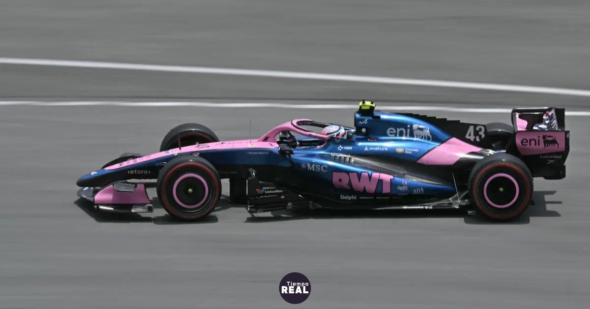 Colapinto lidera la última práctica libre en Sepang