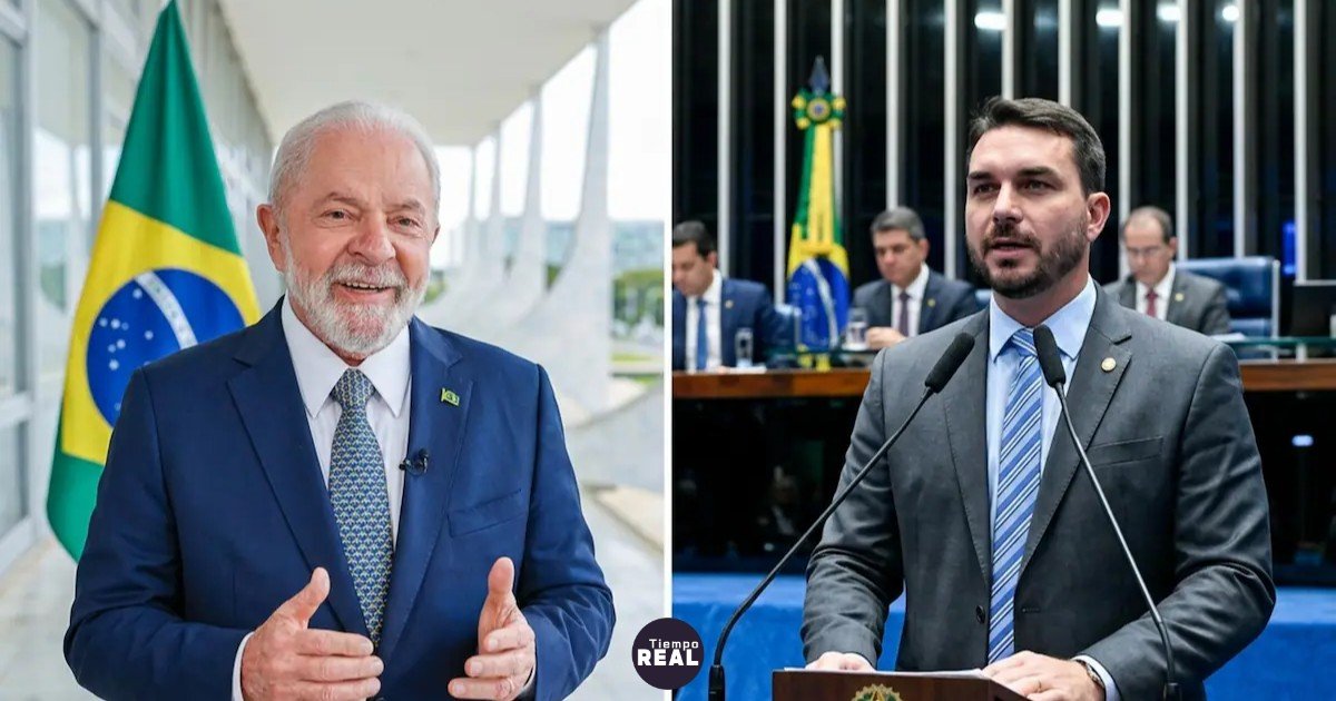 Encuesta muestra empate técnico entre Lula y Flávio Bolsonaro