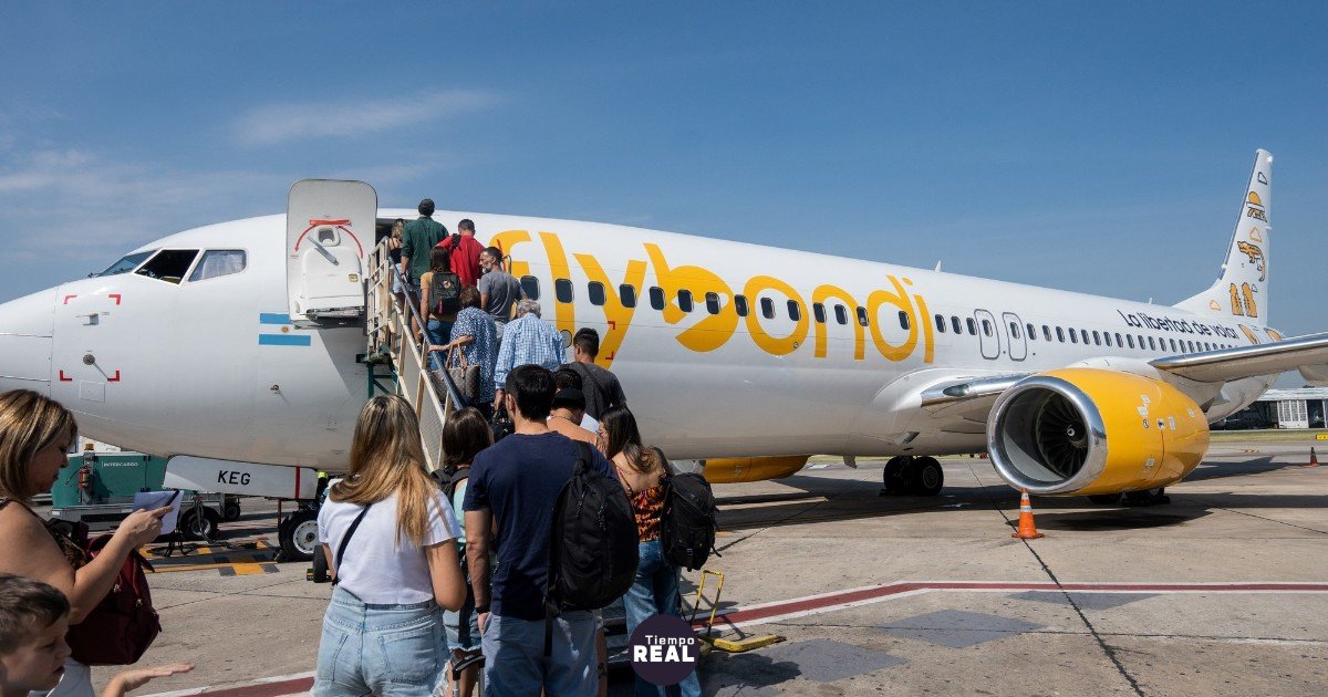 Flybondi entra en concurso tras operar solo el 17,7 % de sus vuelos
