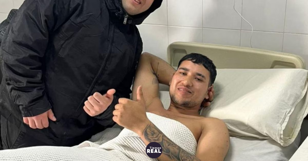 Patrullero atropella a joven recién operado y lo vuelve a internar