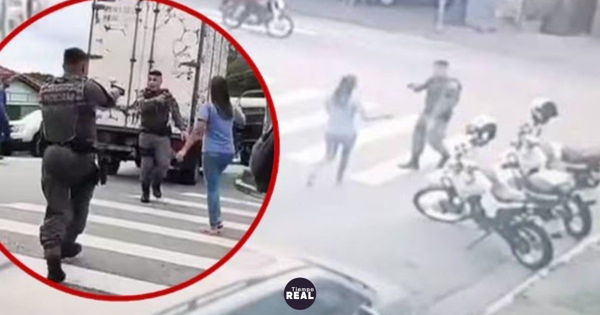 Policía dispara a quemarropa y mata a mujer armada en São Paulo
