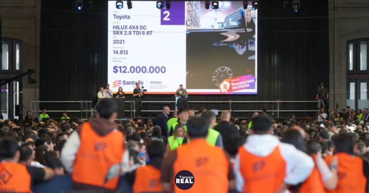 Santa Fe remató bienes incautados por $1.645 millones en subasta