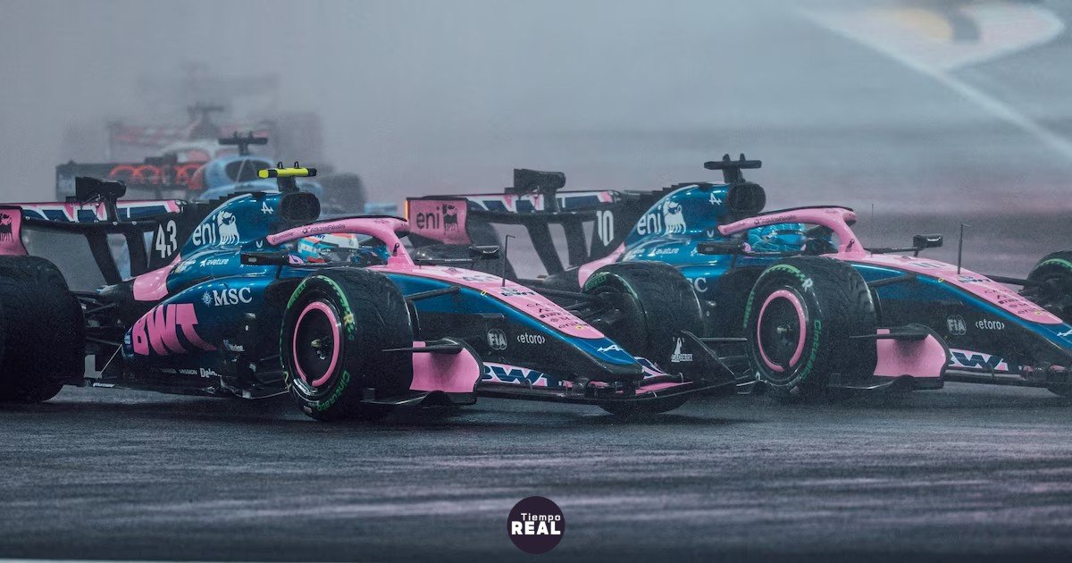Alpine pierde el quinto en Singapur. Fallas mecánicas dejan a Colapinto y Gasly sin puntos