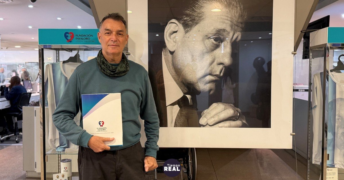 Lo operaron por segunda vez en la Fundación Favaloro, 45 años después