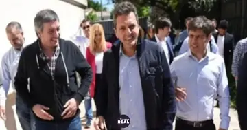 Kicillof y Massa sellan unidad peronista contra la eliminación de las PASO