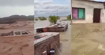 Miles de evacuados y carreteras bloqueadas por El Niño en tres provincias