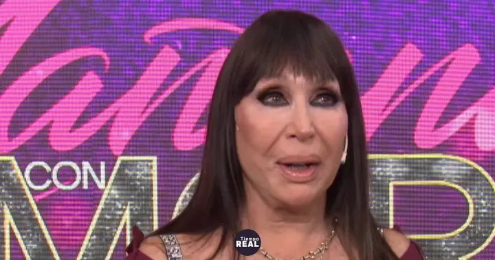 Moria Casán anuncia en vivo la muerte de su chofer Coco