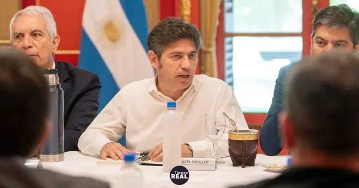 Kicillof descarta mesas de negociación pero respalda a Katopodis y Alak
