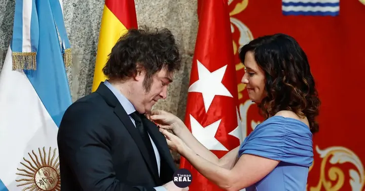 Milei visita Madrid y se reúne con Ayuso en plena campaña